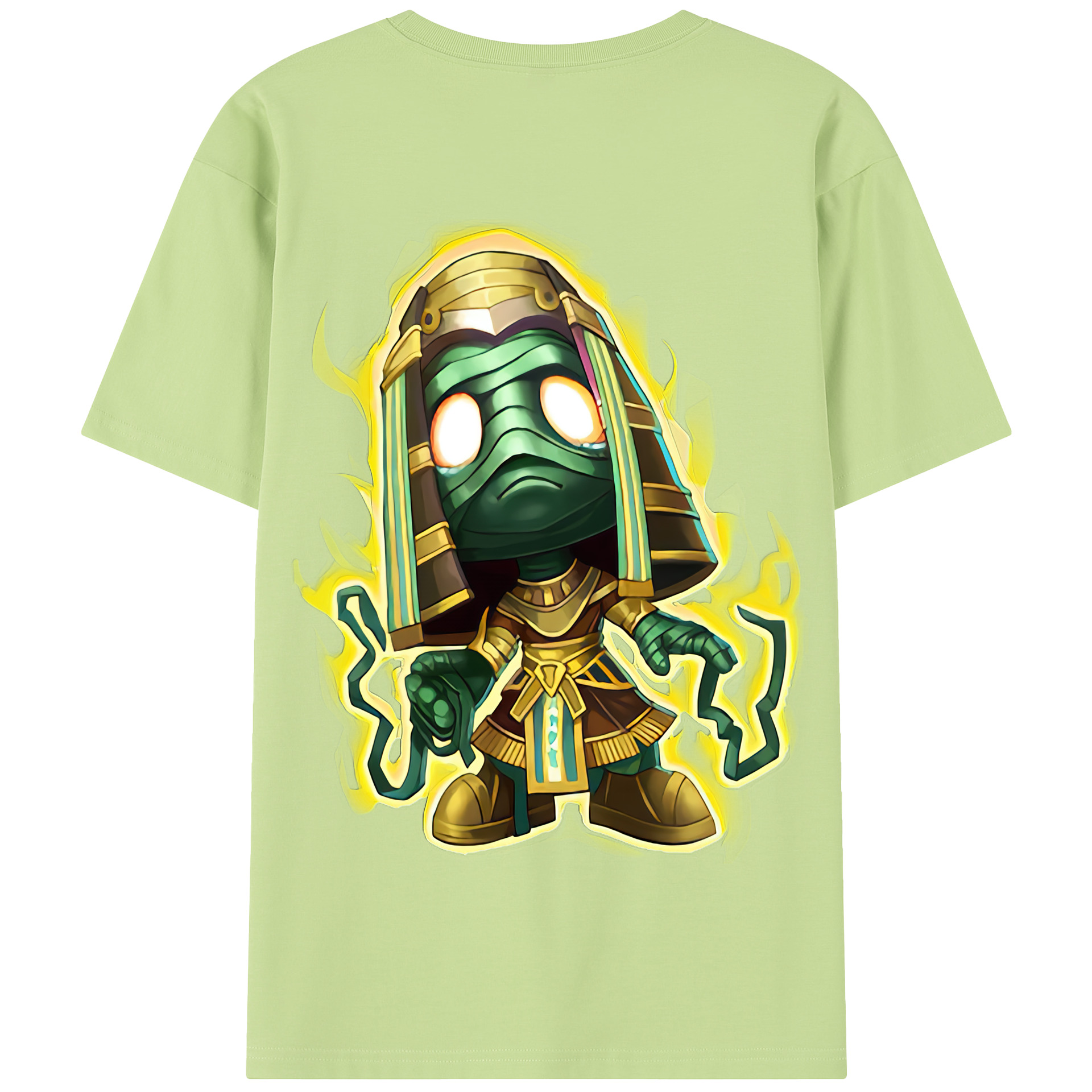 リーグ・オブ・レジェンド League of Legends LOL 綿100％半袖Tシャツ（背面プリント）